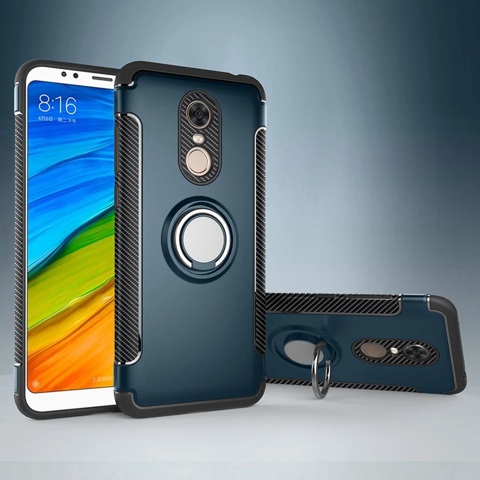 for Xiomi Cases Xiaomi Redmi 5 Plus Case Ring Coque Cover for Xiaomi Redmi Note 4x 4a 3s 3 4 pro 5a prime Mi 6 A1 Mix 2 2s Case (11)