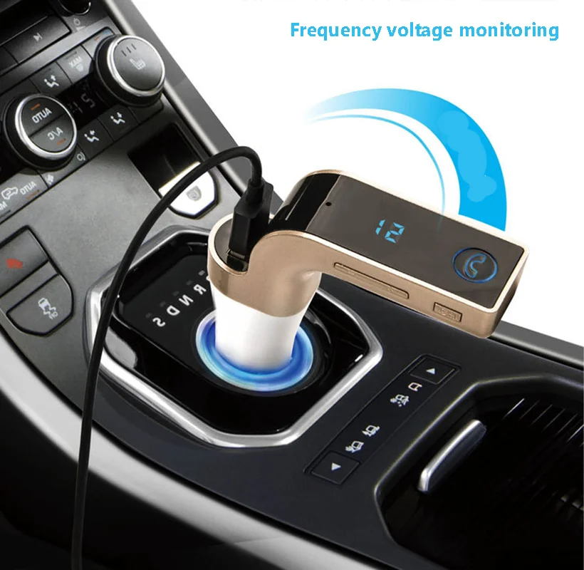 G7 Bluetooth Car MP3 Music Player 4 in 1 LCD Display Wireless Audio