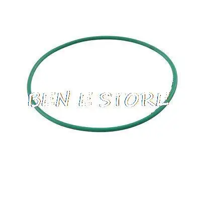 

80mm x 75mm x 2.5mm Green Fluorine Rubber O Ring Grommet