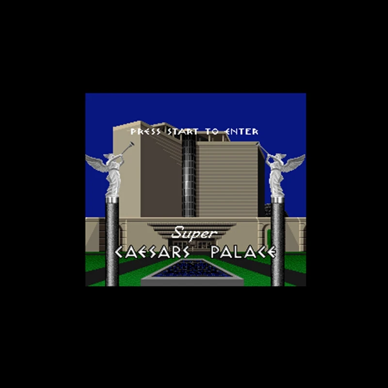 Супер цезары дворцовый NTSC Версия 16 бит 46 пин большая серая игровая карта для