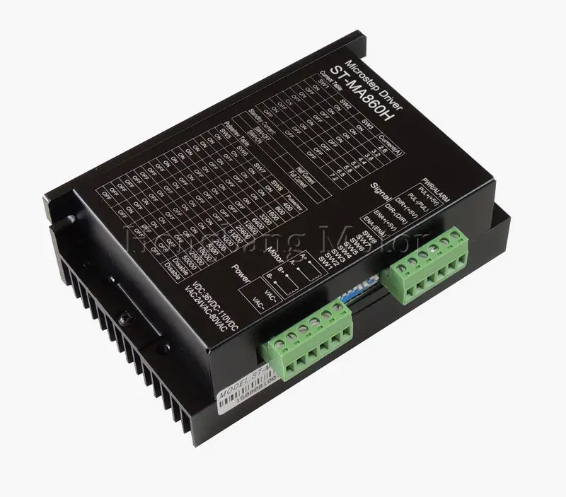 Бесплатная доставка ЧПУ name34 st-ma860h Шаговые двигатели Драйвер 36-110vdc 256