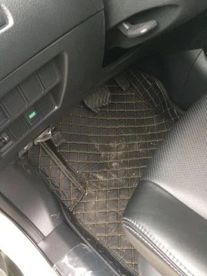 

BIHADE Custom Car floor mats Case for Toyota Camry Corolla RAV4 Mark X Crown leather