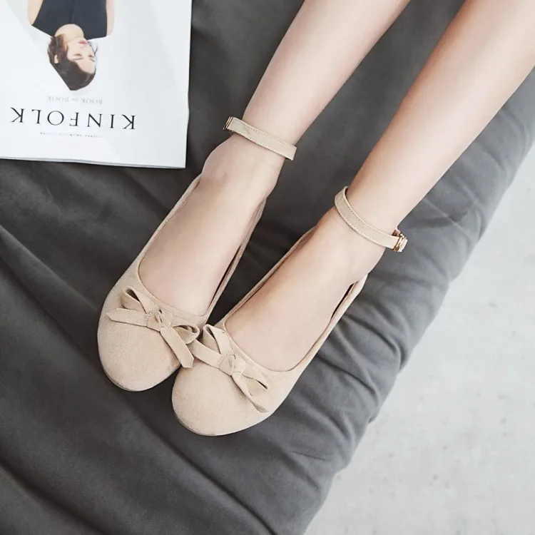 Femmes Casual noir rose Papillon Carré Talons Taille Beige Sangle noeud Dames Plus Chaussures Cheville Peu À Med Profonde Confort Chunky Hauts Pompes Pxelena dq1B7d