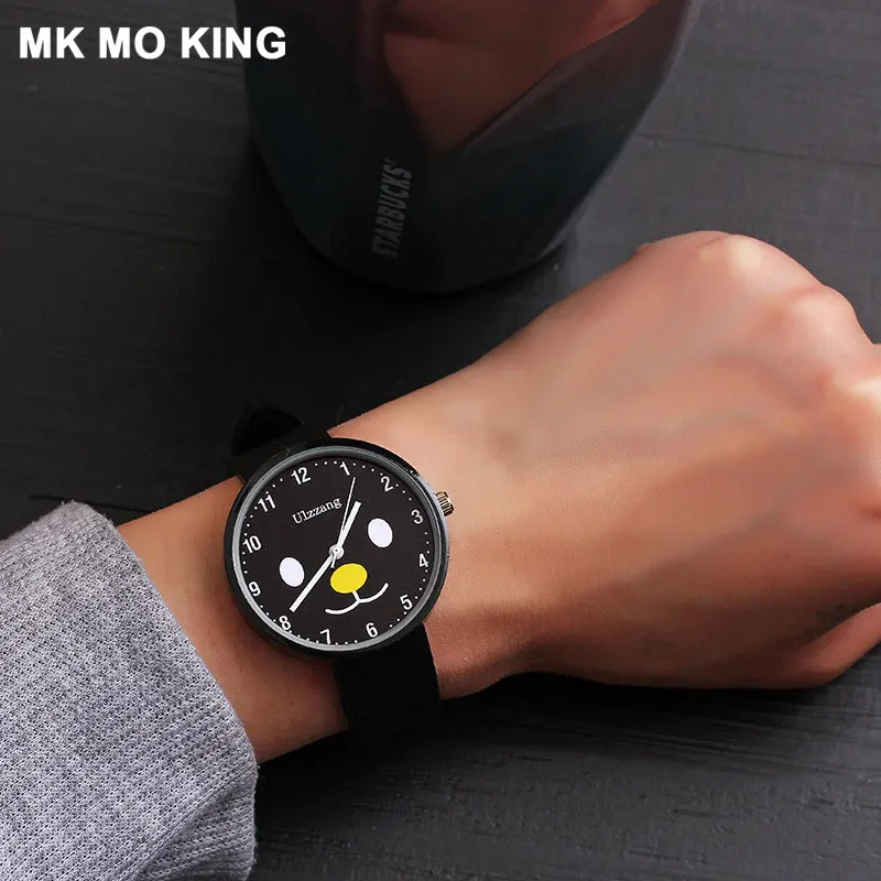 

Harajuku Retro Style Quartz Men's Women's Simple Couple Watches Casual Silicone Candy Color Clock Lady Bracelet sevgili saati