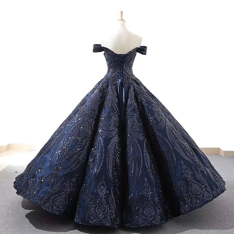 J66661 jancember royal blue quinceanera dresses off the shoulder sweetheart floor length sweet puffy dresses vestido debutante