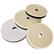 " /7" 150/180 мм в форме самолета ягнята шерстяная Полировочная площадка для полировки автомобиля детали мытья зеркальная отделка толщина полировки 18 мм