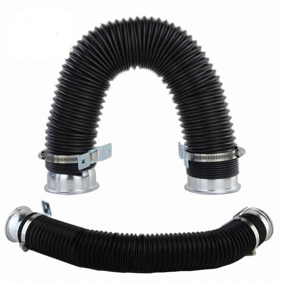 3" Universal Car Auto Multi Flexible Cold Air Intake Pipe Inlet Hose