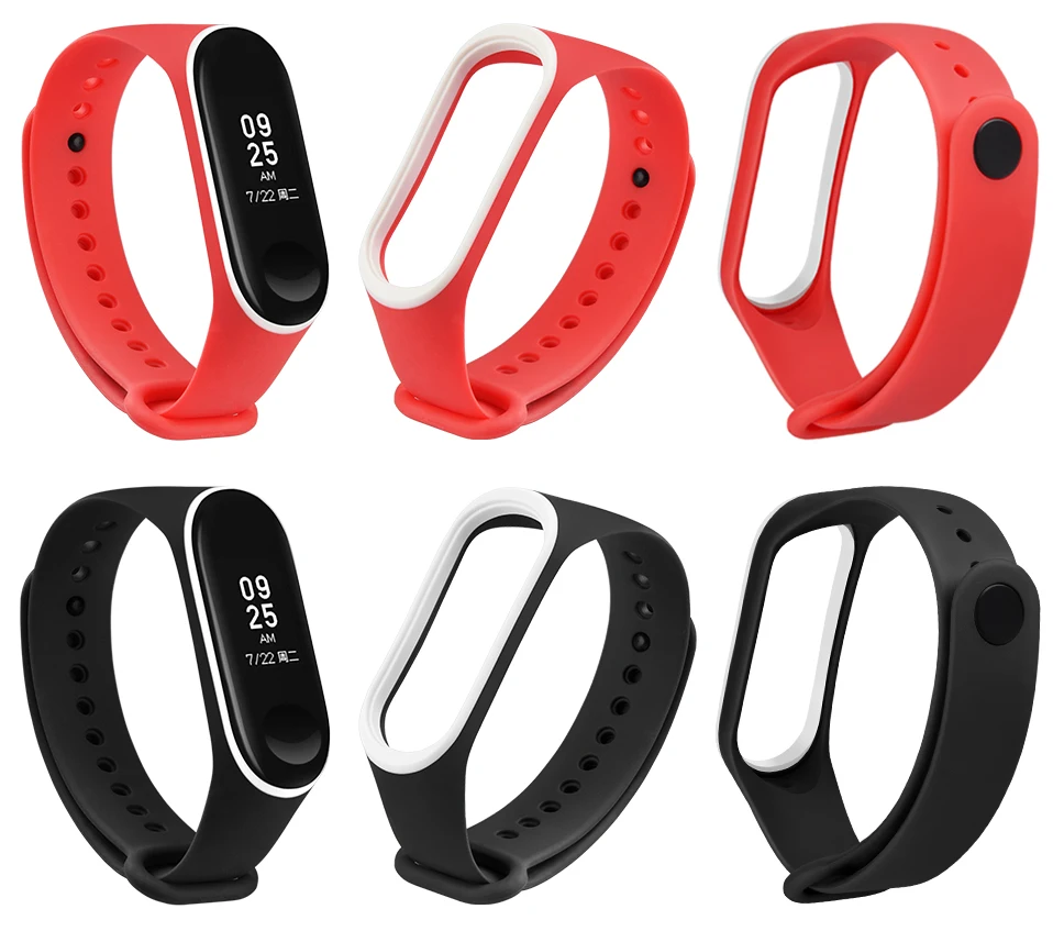 Xio mi Band 4 mi Band 4 Band 4 силиконовый ремешок+ мягкая пленка защитная пленка для экрана цветные Ремни Аксессуары для Xiaomi mi Band 4