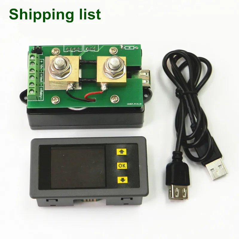 

Multifunction Wireless DC Voltmeter Ammeter Power Meter 0-120V 100A +100A Shunt