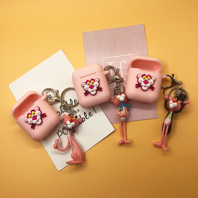 

Unique Handmade Silicone Case With Doll For Apple Airpods Protective Cover Pouch Earphone Case Free Shipping