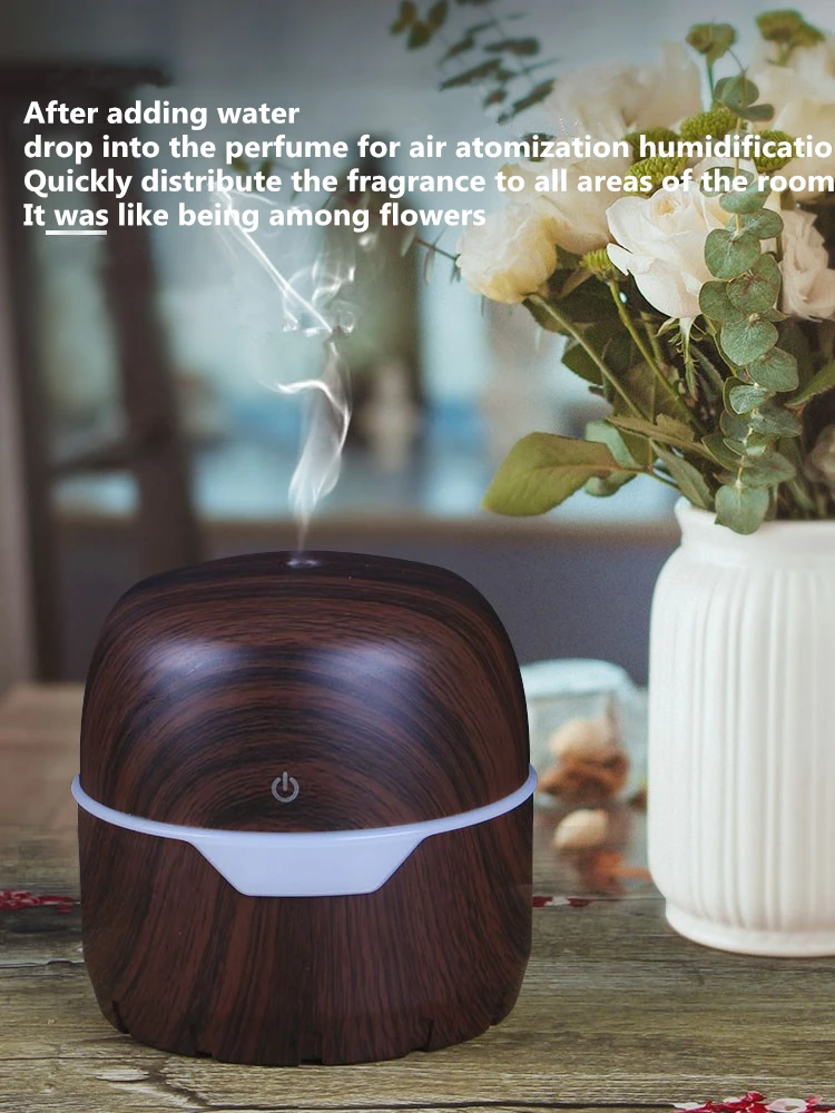 Aroma humidifier 130 mL USB portable cool mist humidifier for car and home