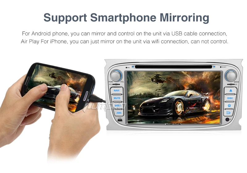 Excellent Pumpkin Car Multimedia Player 2 Din 7
