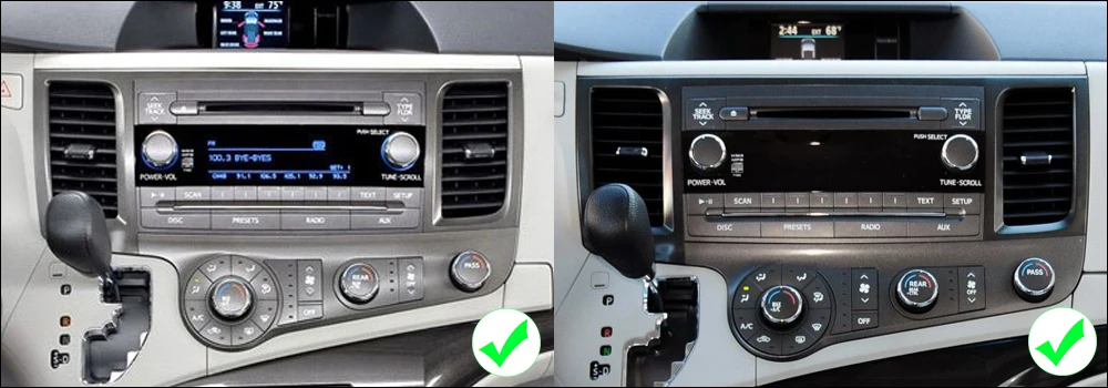 Sale ZaiXi Android Car Radio Stereo GPS Navigation For Toyota Sienna / XL30 2011~2016 Bluetooth wifi 2din Car Radio Stereo Multimedia 5