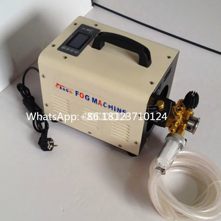 High Pressure Misting Cooling System 3l/min Mini Fog Machine For Patio