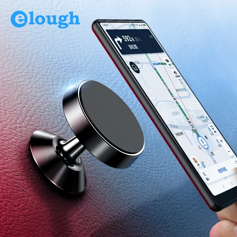 

Elough magnetic car phone holder for Samsung s9 s8 note 9 8 mobile support phone stand for iphone xiaomi magnet car holder mount