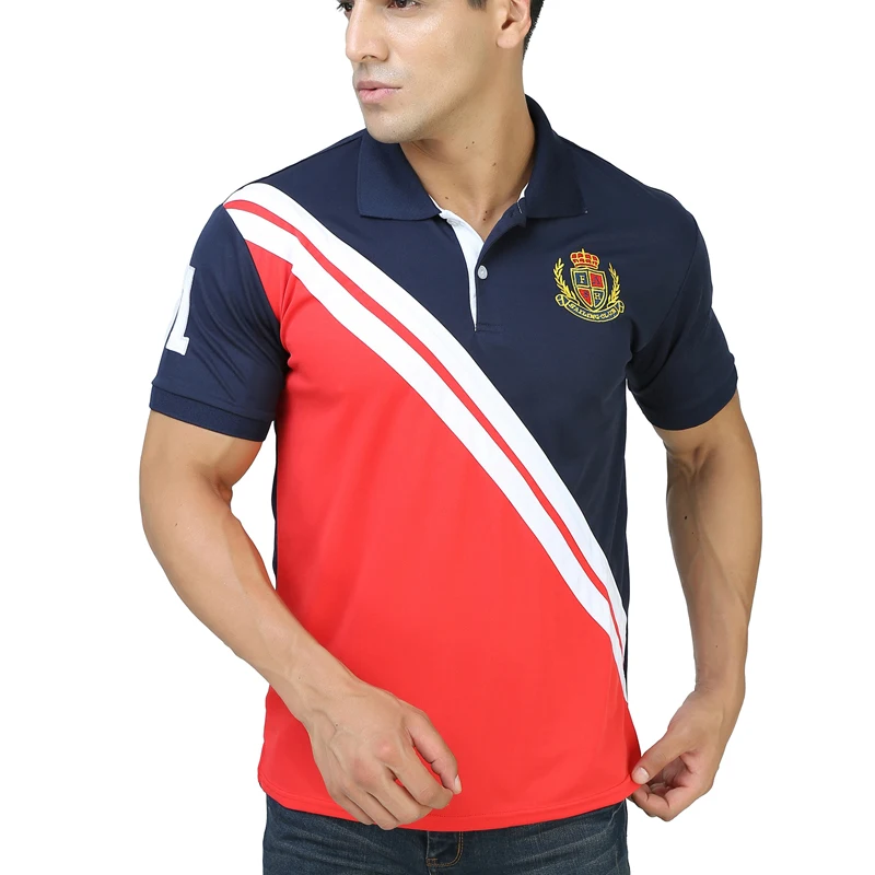 

FANNAI Men's Polo Shirt Sport solid T Shirt for Men Golf Short Sleeve Tops&Tees Trainning Exercise Cotton jerseys hiking shirts