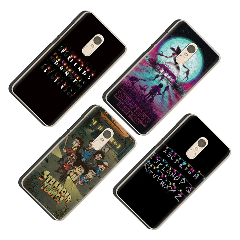 Чехол для телефона Stranger Things жесткий чехол с рождественскими огнями Redmi 4A 4X 5 5A Plus 6