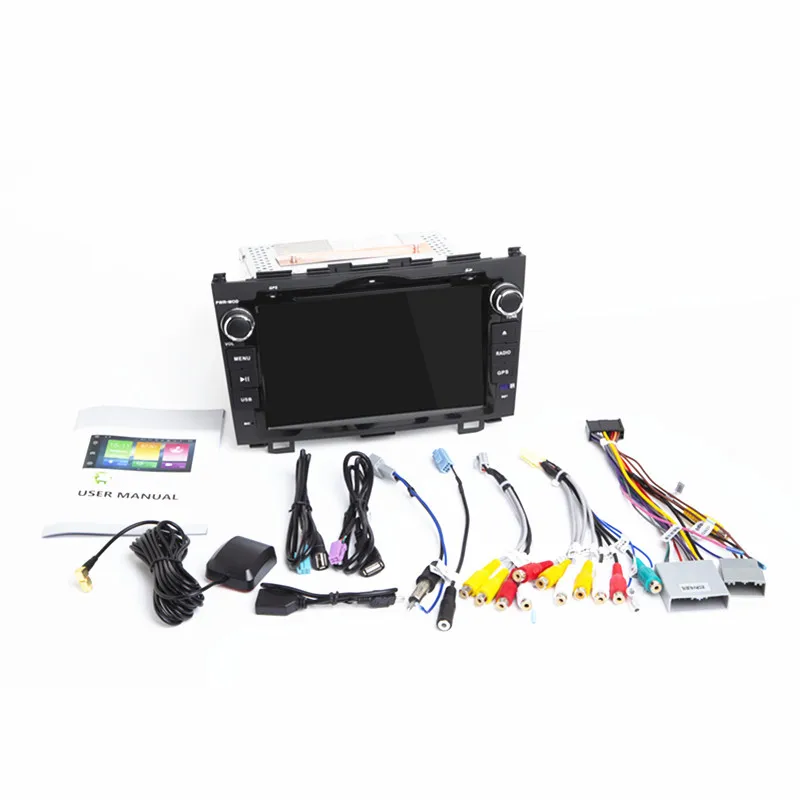 Best Android 7.1/8.0 HD 1024 * 600 8inch car DVD Radio for Honda CRV 2006-2011 4G WIFI GPS Navigation Bluetooth 2 GRAM 16ARM 5