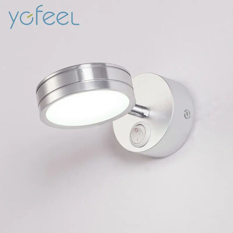 [YGFEEL] светодиодный настенный светильник 5 Вт с переключателем|led wall lamp|wall lamplight