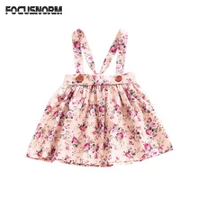 Милые вечерние нагрудник «Принцесса» с цветочным принтом для новорожденных девочек, подтяжки, юбка-пачка, юбка одежда для девочек