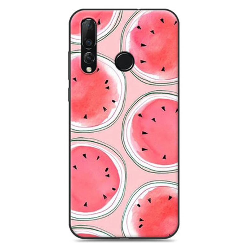 Чехол для Huawei Nova 4 Мультяшные Мягкие силиконовые чехлы из ТПУ телефонов Nova4