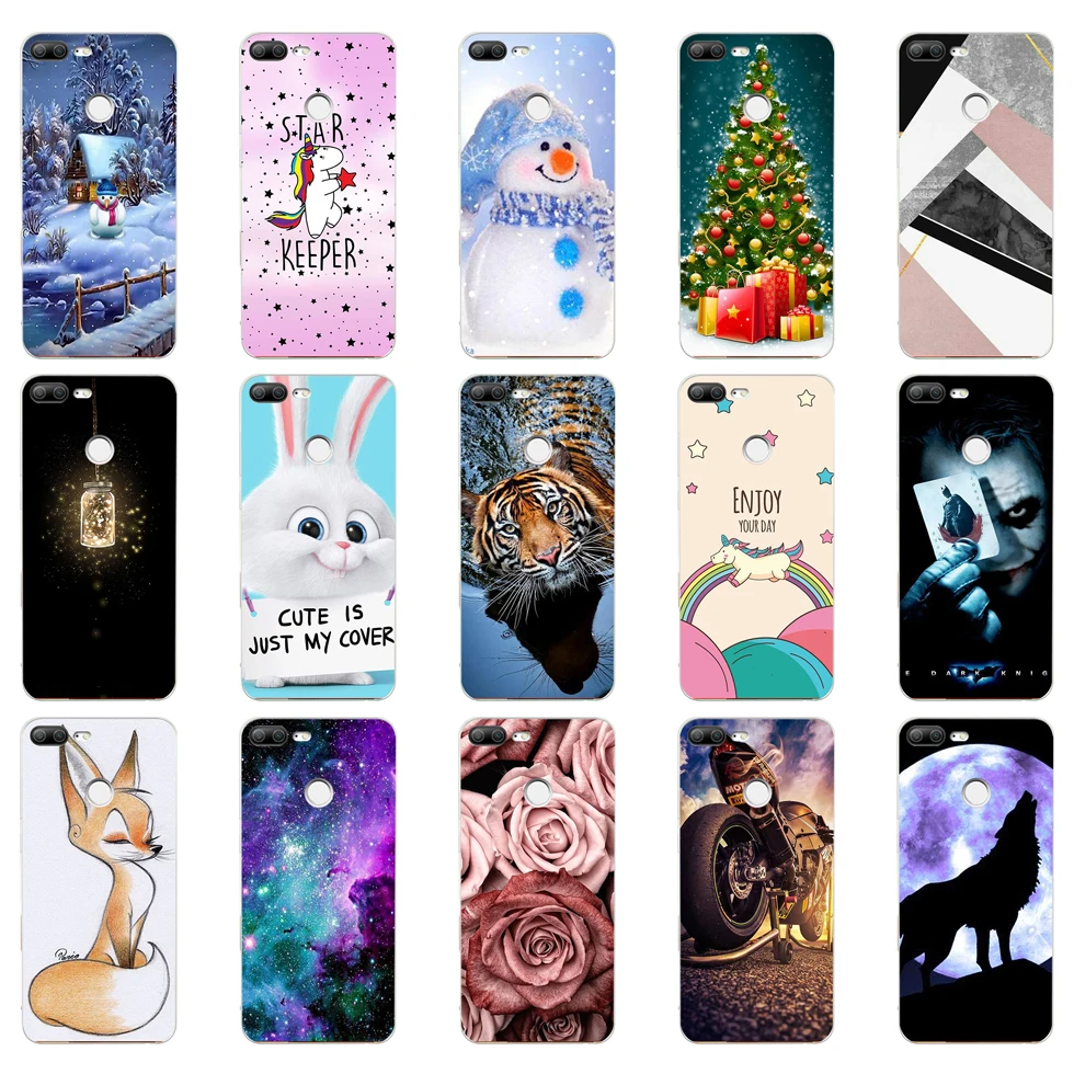 

T 5.65" Huawei Honor 9 Lite Case Cover Soft Silicone TPU Case FOR Huawei Honor 9 Lite Case Back Shell Honor 9 Lite Case