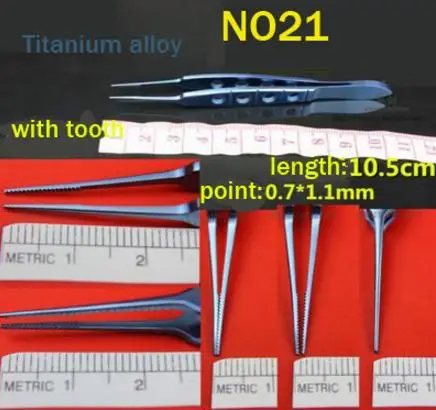 Медицинские красоты пластиковые пинцеты из нержавеющей стали титановый сплав офтальмологические пинцеты микрощипцы жир платформенный