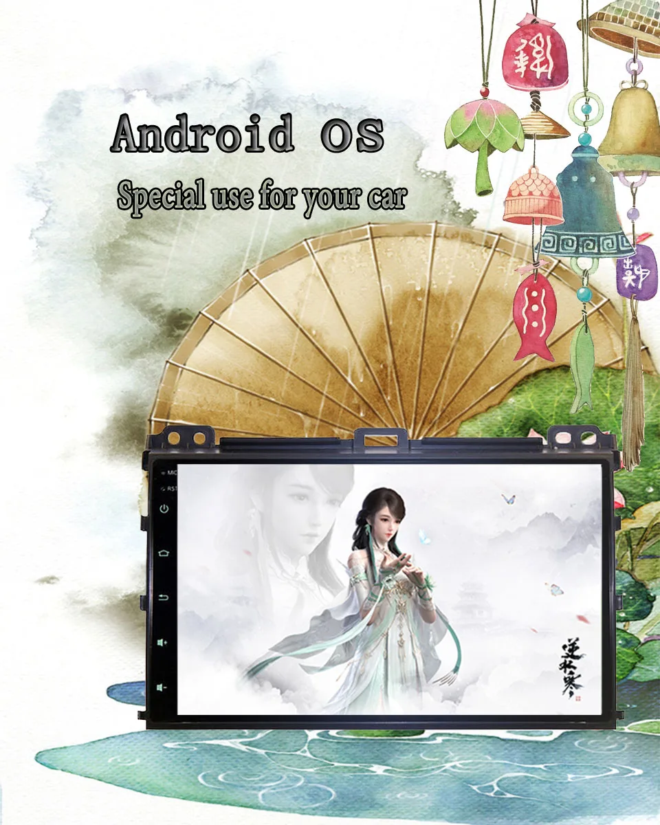 Best 4G+64G Android 9.0 Car DVD Player for Toyota Prado 120 Land Cruiser 2004-2009 2din Radio GPS Navi Multimedia Stereo Audio Player 3 Best 4G+64G Android 9.0 Car DVD Player for Toyota Prado 120 Land Cruiser 2004-2009 2din Radio GPS Navi Multimedia Stereo Audio Player 3