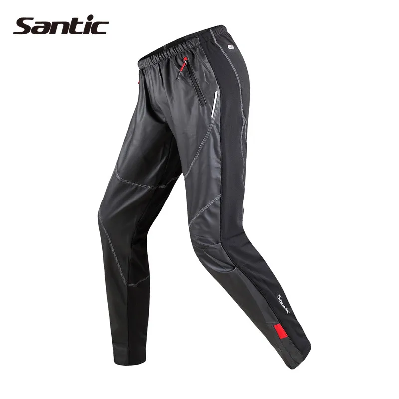 

SANTIC Mountain Bike Pants Cycling Winter Sports Pants Bicycle Cycling Pants Outdoor Wear Warmth Riding Cycling Pant Windproof