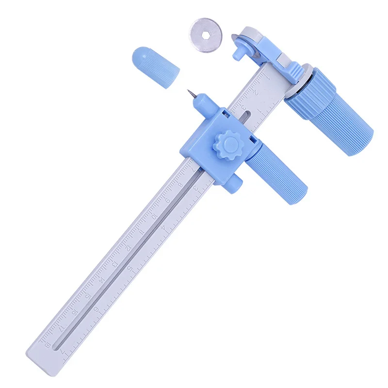 1Pcs Rotary Compass Cutter Cutting Cut Circles 20m to 160mm with Blades