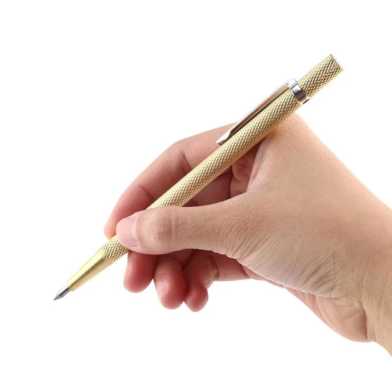 

Tungsten Steel Tip Scriber Pen Marking Engraving Tools Metal Shell Lettering Tool