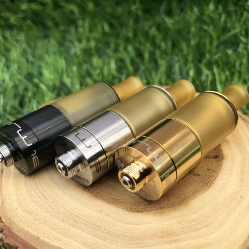 Dvarw MTL Стиль Мини 316SS PEI Нижняя система воздушного потока Dual Post Build Deck16mm RTA Rebuildable Tank
