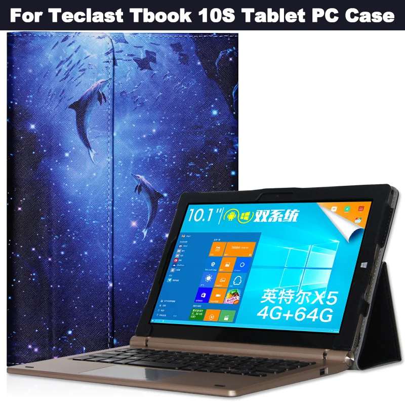 Модный чехол Крышка для 10,1 дюймов Teclast Tbook10S планшетный ПК для Teclast Tbook10 S Tbook 10 S чехол с подарок