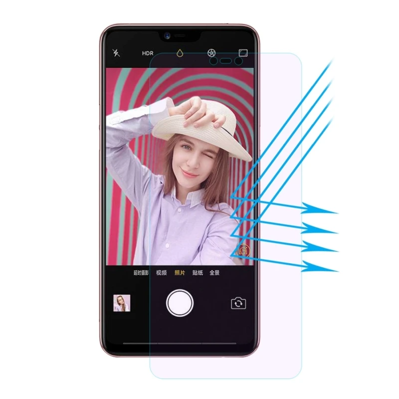 ENKAY Hat prince для OPPO A3 0 26 мм 9H твердость поверхности 2.5D защита от синего
