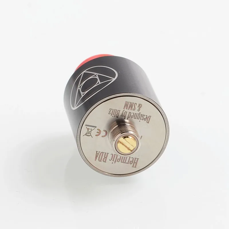 authentic-blitz-hermetic-rda-rebuildable-dripping-atomizer-w-bf-pin-black-stainless-steel-22mm-diameter (1)