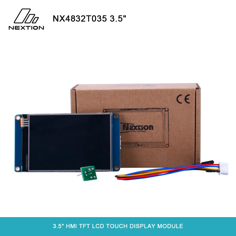 Плата экрана Nextion NX4832T035 3 5 дюйма интеллектуальный модуль сенсорного ЖК дисплея TFT