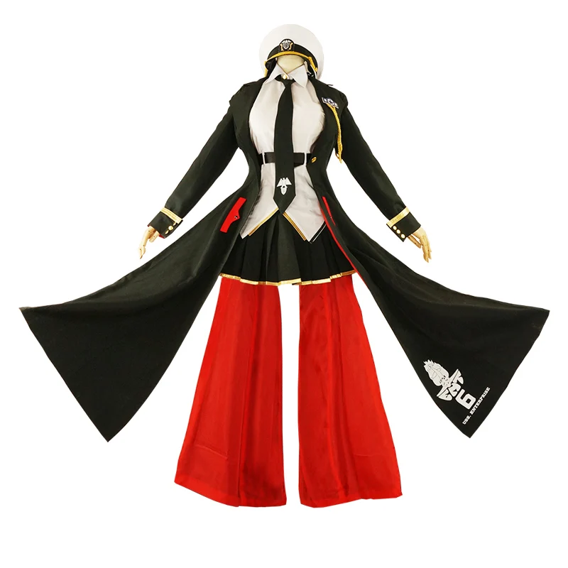

Azur Lane Enterprise cosplay costume with hat uniform cosplay customized