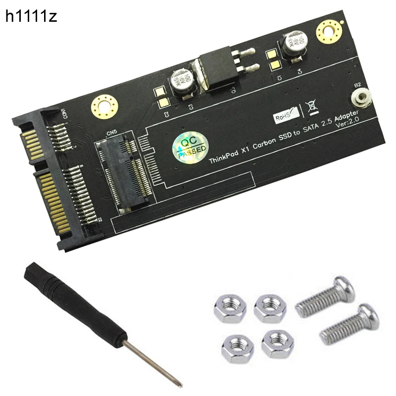 20 + 6 контактный SSD до 2 5 дюймовый SATA адаптер переходная карта V2.0 для Lenovo Thinkpad X1 Carbon
