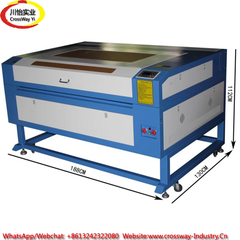 Co2 Laser Cutting Engraving Glass Bottle machine with rotaryin Wood