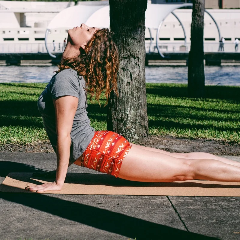 Cork TPE Yoga Mat Non Slip TPE Yoga Mats 4mm Pilates Pad Sports Cork Yoga Mat Thick 6mm Eco-Friendly Tasteless Training Mat