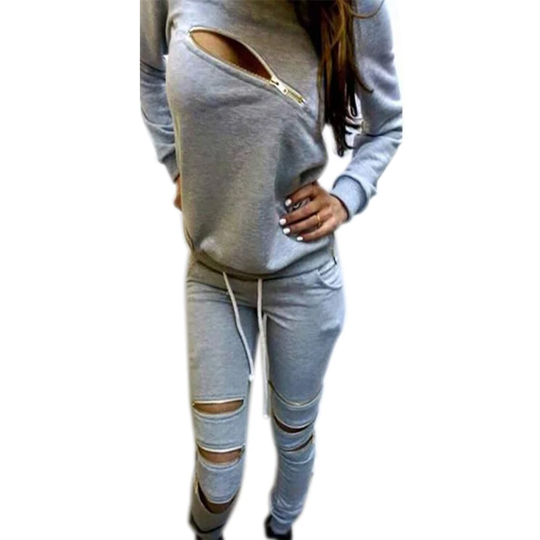 Спортивный костюм худи и штаны женский