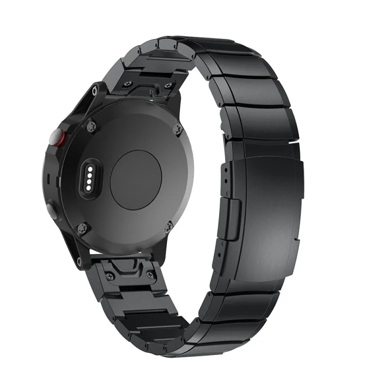 26 22 20 мм ремешок для часов Garmin Fenix 5X5 5S 3 3HR D2 S60 gps часы быстрый выпуск ремешок из нержавеющей стали наручный ремень