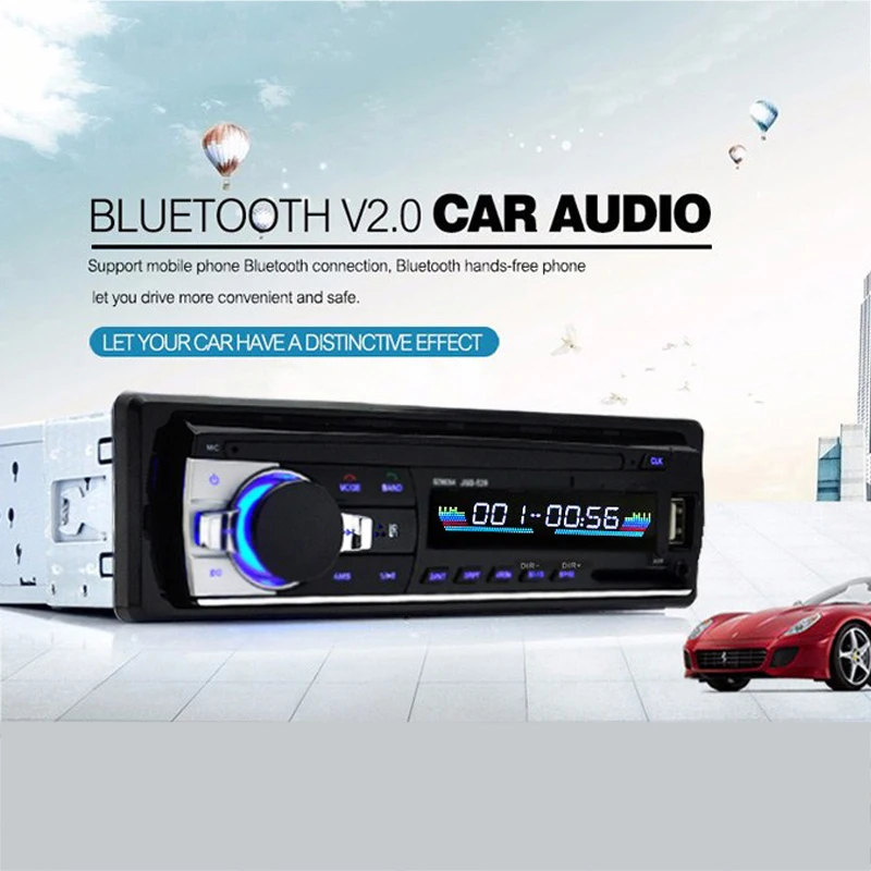 

16G Car Araba MP3 Player Bluetooth Metal Reproductor MP3 Coche 12V Bluetooth MP3 Voiture Electronic Components MP3 Musica Coche