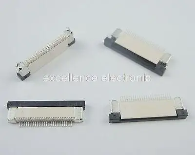 

50Pcs FPC FFC 0.5mm Pitch 24Pin Drawer Type Ribbon Flat Connector Bottom Contact