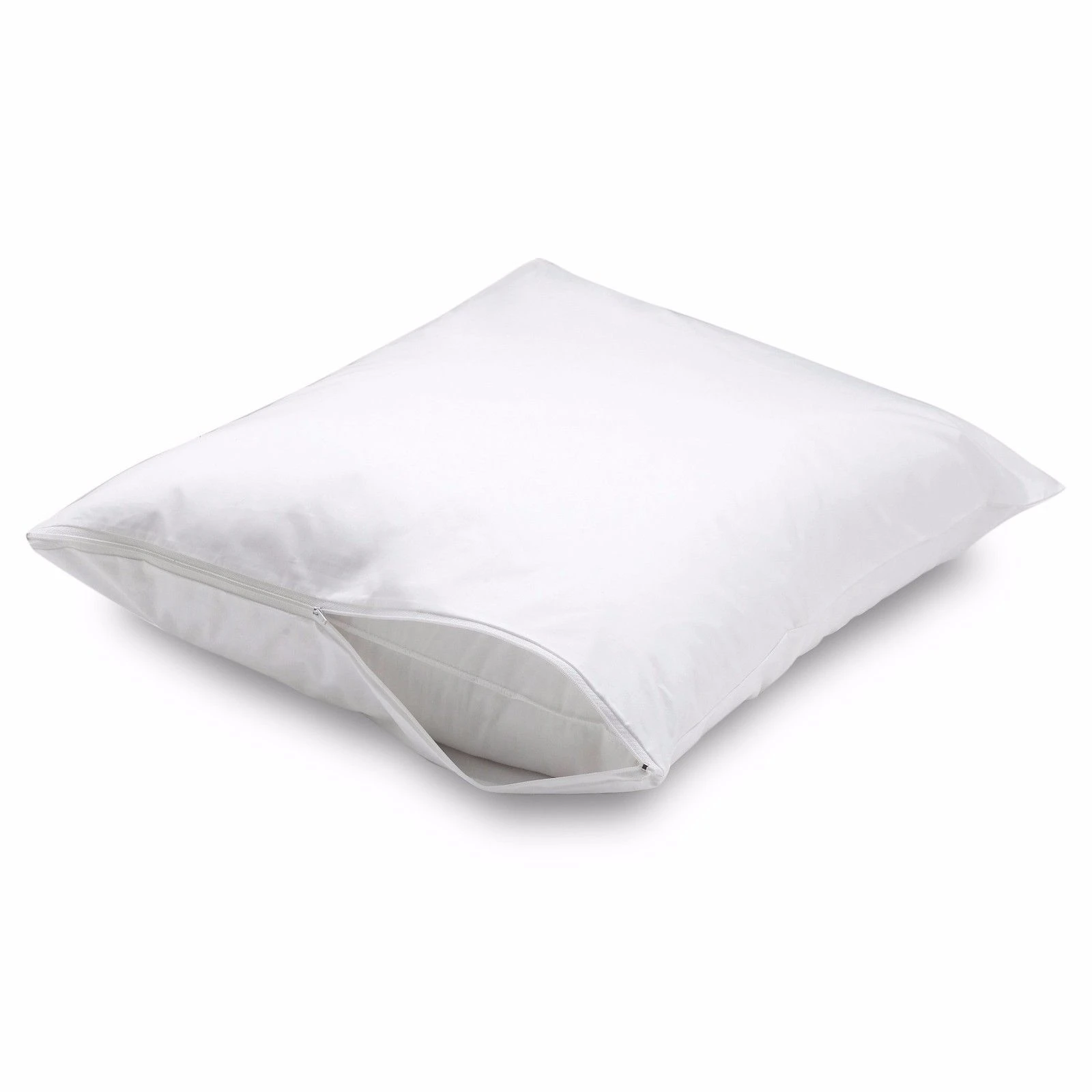 4 Pack Premium Deluxe Luxurious Fabric Zippered Pillow Cover