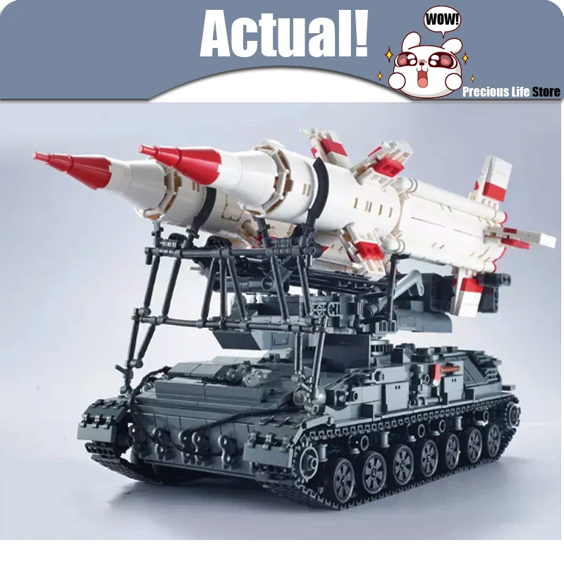 

XingBao 06007 SA-4 GANEF Military Army Tank Building Blocks Bricks Toys Educational For Children brinquedos Compatible legoINGly