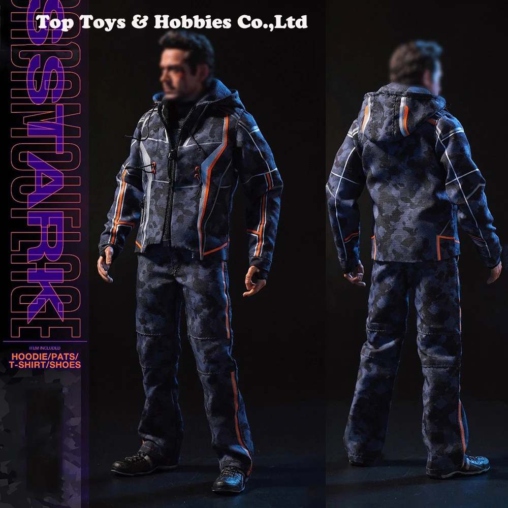 

Pre sale Custom DJ-011 Tony Nano Battle Casual clothes Avengers Movie F 12 Inches HT TTM21 Body Male Action Figures