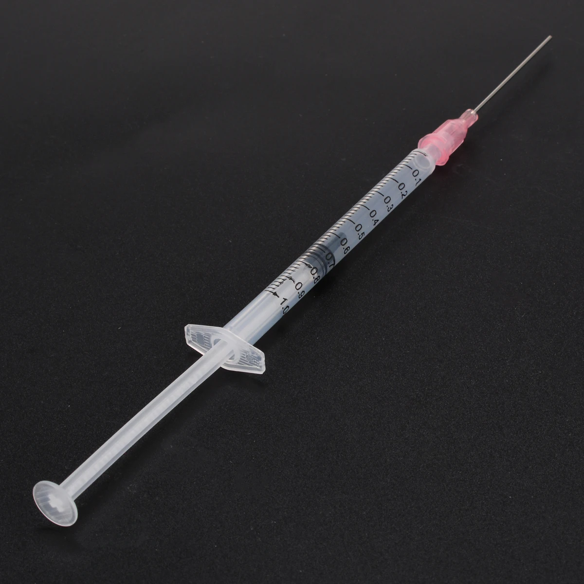 5 Set 1ml Measure Syringe + Blunt Tip Needle 18 Gauge 1.5" + Syringes Tip Caps DIY Liquid Glue Industry Tools