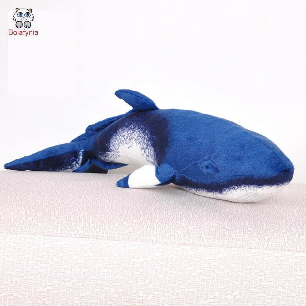 Whale Simulation Children Plush Stuffed Toy Baby Kids For Christmas Birthday Gift