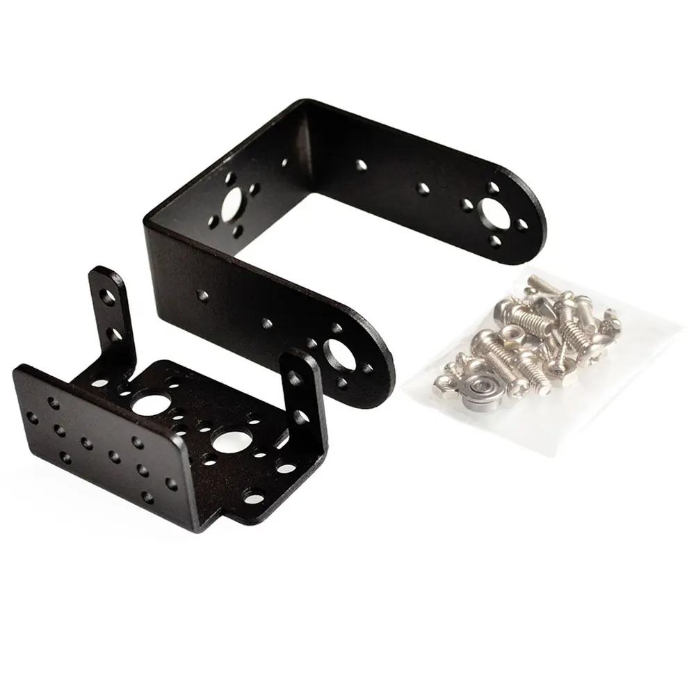 

For MG995 996 Steering Gear Pan and Tilt Mount Mechanical Robot Servo Mount Set